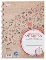 LANDRÉ® Collegeblock Recycling kariert DIN A4 Innenrand, 1 St.