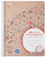 LANDRÉ® Collegeblock Recycling kariert DIN A4...