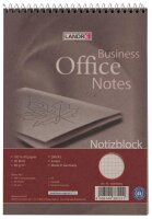 LANDRÉ® Notizblock Recycling  DIN A5 kariert, 1 St.