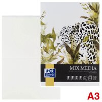 OXFORD Malblock Mixed Media DIN A3 225 g/m², 25...