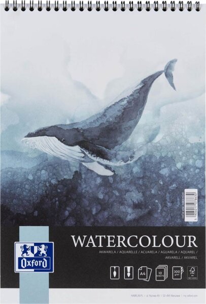 OXFORD Aquarellblock Watercolour DIN A4 300 g/m², 1 St.