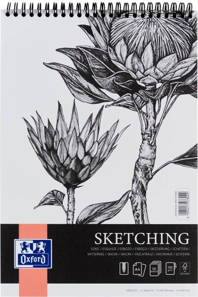 OXFORD Skizzenblock Sketching DIN A4, 1 St.