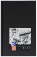 OXFORD Skizzenbuch Sketchbook DIN A5 blanko, schwarz...