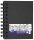 OXFORD Skizzenbuch Sketchbook DIN A6 blanko, schwarz Hardcover 80 Seiten, 1 St.