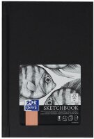 OXFORD Skizzenbuch Sketchbook DIN A6 blanko, schwarz...