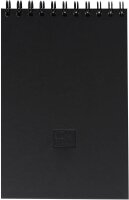 OXFORD Skizzenbuch Sketchbook DIN A5 blanko, schwarz Hardcover 50 Seiten, 1 St.