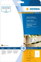 HERMA Etiketten 10911 weiß 210,0 x 297,0 mm, 25 Blatt