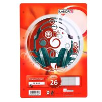 LANDRÉ® Ringbucheinlage A4 kariert, 50...