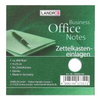 LANDRÉ® Notizzettel lose weiß 9,0 x 9,0...