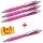 3 + 1 GRATIS: Schneider Kugelschreiber Slider Rave XB pink, Schreibfarbe: blau, 3 St. + GRATIS 1 Slider Rave XB pink