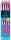 3 + 1 GRATIS: Schneider Kugelschreiber Slider Rave XB pink, Schreibfarbe: blau, 3 St. + GRATIS 1 Slider Rave XB pink