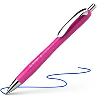 Schneider Kugelschreiber Slider Rave XB pink, Schreibfarbe: blau, 1 St.