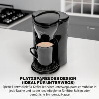 CLATRONIC KA 3356 Kaffeemaschine schwarz