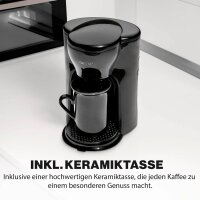 CLATRONIC KA 3356 Kaffeemaschine schwarz