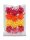 PRÄSENT Geschenk-Schleifen AMERIKA satiniert rot/gelb/orange/pink 10,0 mm x 0,95 m