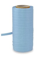PRÄSENT Geschenkband COTTONFIELD matt hellblau 5,0...