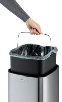 DURABLE No Touch Mülleimer 35,0 l edelstahl, 1 St.