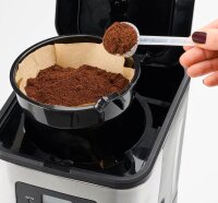 CLATRONIC KA 3642 Kaffeemaschine silber, 14 Tassen