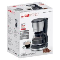 CLATRONIC KA 3642 Kaffeemaschine silber, 14 Tassen
