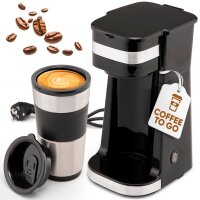 CLATRONIC KA 3733 Kaffeemaschine schwarz, 1 Tasse