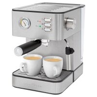 ProfiCook PC-ES 1209 Siebträgermaschine silber  (...