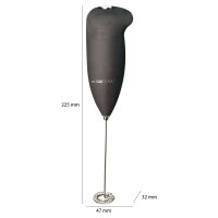 CLATRONIC MS 3089 Milchaufschäumer schwarz