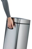 DURABLE No Touch Mülleimer 21,0 l edelstahl, 1 St.