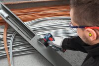 BOSCH Professional GWS 12V-76 Akku-Winkelschleifer-Set 12,0 V, mit 2 Akkus