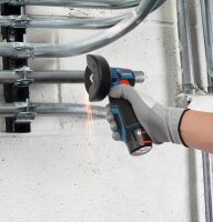BOSCH Professional GWS 12V-76 Akku-Winkelschleifer-Set 12,0 V, mit 2 Akkus
