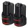 BOSCH Professional GWS 12V-76 Akku-Winkelschleifer-Set 12,0 V, mit 2 Akkus