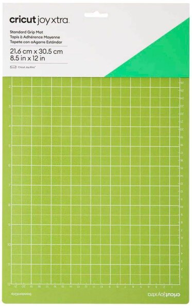 cricut™ Joy Xtra StandardGrip Schneidematte für Schneideplotter normal klebend, wiederverwendbar 216 x 305 mm (8,5 x 12 Zoll) , 1 St.
