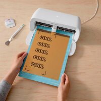 cricut™ bedruckbare Aufkleberfolie für Schneideplotter gold 21,0 x 29,7 cm,  10 St.