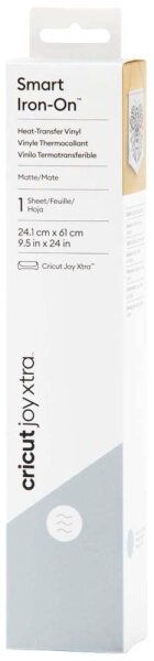 cricut™ Joy Xtra Smart Iron-On Aufbügelfolie silber 24,1 x 60,9 cm,  1 Rolle  ( 2010403 )