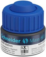 Schneider Nachfülltinte Maxx 665 blau