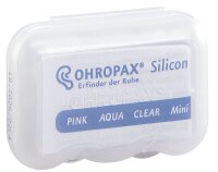 OHROPAX® Silicon CLEAR Ohrstöpsel 23 dB Silikon,...