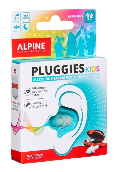 ALPINE PLUGGIES KIDS Ohrstöpsel 26 dB Kunststoff, 1 St.