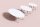 meet powered by PAPERFLOW SCANDI Beistelltisch oval MDF-Platte weiß 115,0 x 60,0 x 35,0 cm, 1 St.