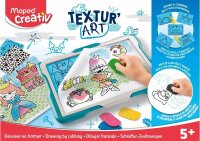 Maped® Creativ Magische Maltafel TEXTUR´ART Ritter türkis