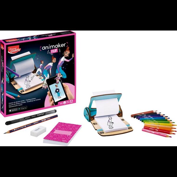Maped® Creativ Daumenkino poetic Malset farbsortiert, 1 St.  ( 907068 )