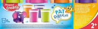 Maped® Creativ Knete Zusatzfarben farbsortiert, 4 Dosen je 114,0g