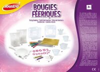 Joustra® Wachsgießen-Set Feenkerzen mehrfarbig