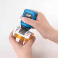 trodat Datenschutz-Rollstempel ID Protector selbstfärbend schwarz ohne Logo, 1 St.
