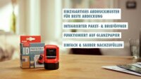 trodat Datenschutz-Rollstempel ID Protector+ selbstfärbend schwarz ohne Logo, 1 St.
