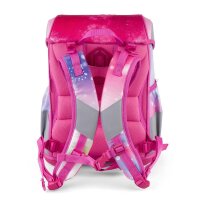 JOLLY Schulranzen-Set ERGONOMIC FLEXY Kunstfaser pink