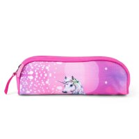 JOLLY Schulranzen-Set ERGONOMIC FLEXY Kunstfaser pink