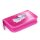 JOLLY Schulranzen-Set ERGONOMIC FLEXY Kunstfaser pink