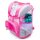 JOLLY Schulranzen-Set ERGONOMIC FLEXY Kunstfaser pink