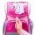 JOLLY Schulranzen-Set ERGONOMIC FLEXY Kunstfaser pink