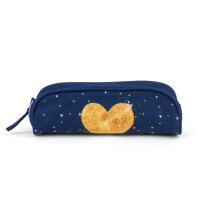 JOLLY Schulranzen-Set ERGONOMIC FLEXY Kunstfaser blau/gold