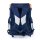 JOLLY Schulranzen-Set ERGONOMIC FLEXY Kunstfaser blau/gold